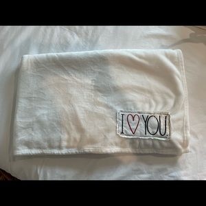 Rae Dunn- I love you Blanket